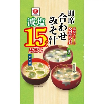 升屋綜合減鹽味噌湯15食