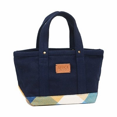 アヴォカ トートバッグ レディース Avoca ネイビー マルチ 通販 Lineポイント最大get Lineショッピング