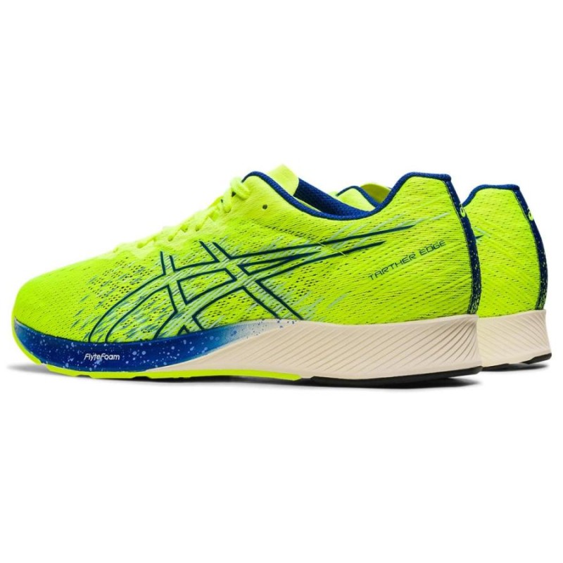 アシックス ASICS/ランニング マラソンシューズ/ターサーエッジ 3/TARTHER EDGE 3/1011B214  750/セーフティイエロー×モナコブルー/足幅:スタンダード 2E | LINEブランドカタログ