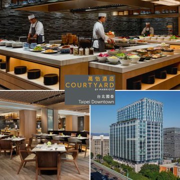 【台北國泰萬怡酒店】全日餐廳 MJ Kitchen平日自助午餐單人券