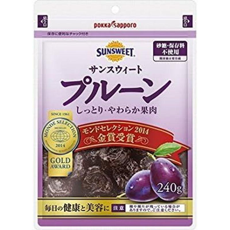 ポッカサッポロサンスウィートプルーン240g×10袋入