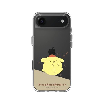 iPhone Air Clear Case（相機按鈕） 透明 - 三麗鷗-布丁狗30週年 PomPomPurin (30th Anniversary) - 哼歌搖擺