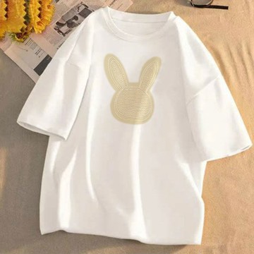 免運 夏季女裝 韓版 100%純棉 寬鬆短T 短袖t恤 oversize 短袖上衣 shirt 日系穿搭 2772