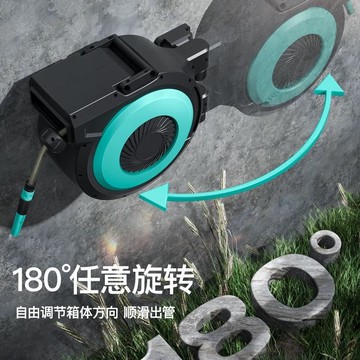 德國自動伸縮回收洗車高壓水槍澆花水管軟管家用壁掛強力澆水沖洗