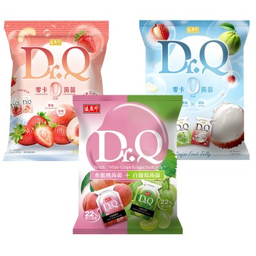 【蝦皮直營】盛香珍 Dr. Q雙味蒟蒻果凍系列420g/包