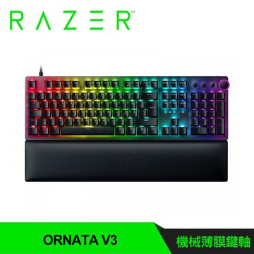 【Razer 雷蛇】雨林狼蛛 V3 矮軸人體工學電競鍵盤 / 中文【三井3C】
