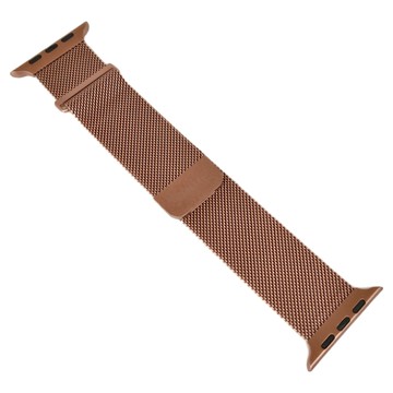 MAGEASY 米蘭不鏽鋼磁扣錶環  Apple Watch 44/45/49mm  玫瑰金  1個