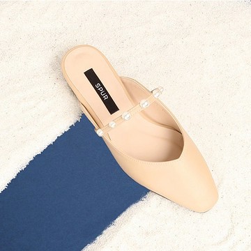 PRE-ORDER SPUR 穆勒鞋 RS7018 BEIGE