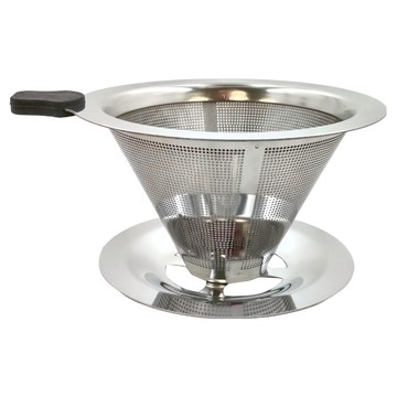 F-402 咖啡雙層304不銹鋼過濾網  1個