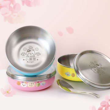 客製化繽紛三色碗 喵喵甜點店【甜點貓】