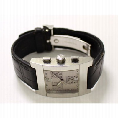 中古】グッチ Chrono クロノグラフ SS クオーツ スクエア メンズ
