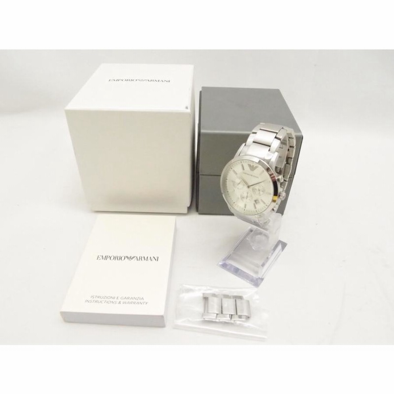 EMPORIO ARMANI エンポリオアルマーニ クロノグラフ AR2458