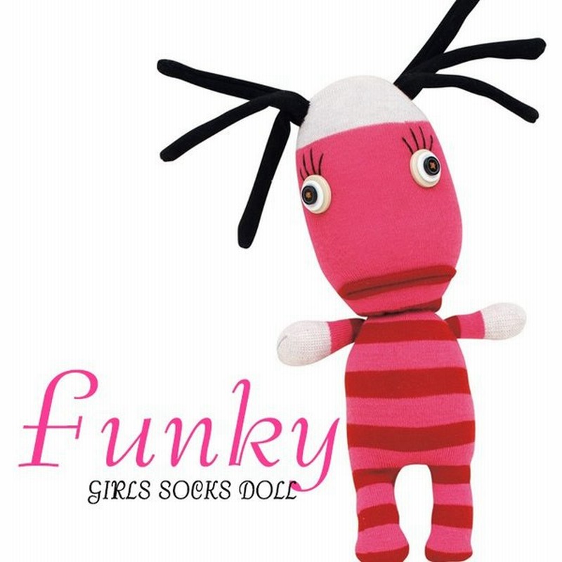 ぬいぐるみ 人形 ドール No3no4 ガールズソックスドール ファンキー Socks Doll 靴下人形 ソックスドール ボーダー しましま ノースリーノーフォー 通販 Lineポイント最大0 5 Get Lineショッピング