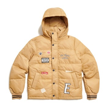 江戶勝｜男裝｜經典剪接羽絨外套