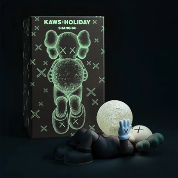 AirRoom 正品現貨 2024AW KAWS HOLIDAY SHANGHAI 上海限定 月球 公仔