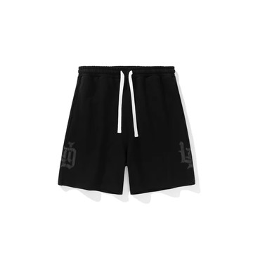 UNKNOWNDOMAIN CW#1804 GOTHIC LOGO SHORTS