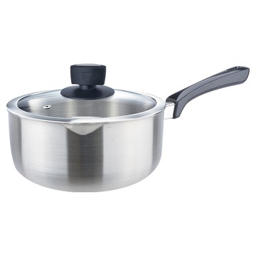 PERFECT 理想 品味316不銹鋼湯鍋 附鍋蓋 4L  22cm  不鏽鋼銀色  1組