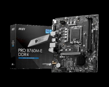 MSI MSI 微星 PRO B760M-E DDR4 主機板