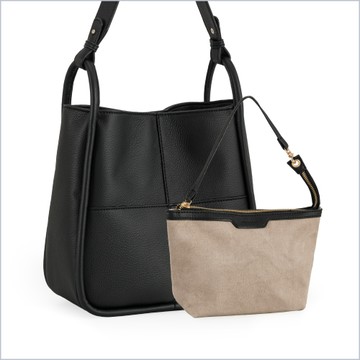 Tote 菜籃兩用側背包[LG-1071-Q2-W]