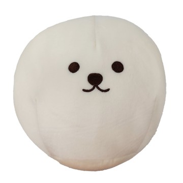 Mother garden 暖手枕  比熊犬款 白色  25 x 30cm