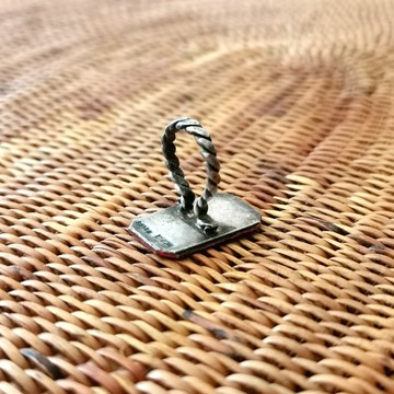 日本回流精工文房用品  銀制印章  樣式材質獨特  難得的小
