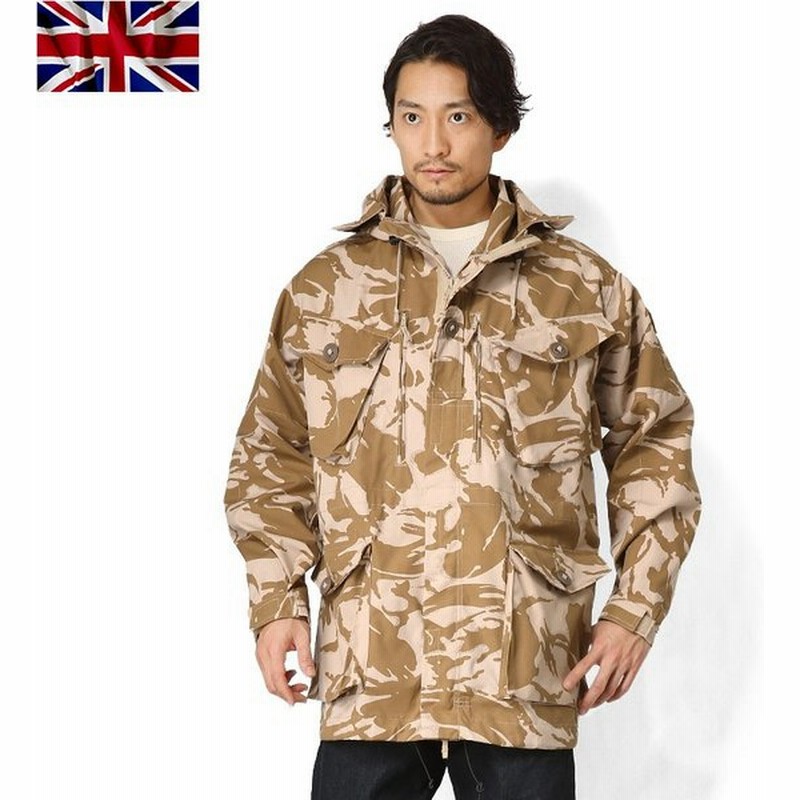 実物 新品 イギリス軍 Windproof コンバット スモック デザートdpmカモ メンズ ミリタリージャケット アウター コート 軍モノ 軍服 クーポン対象外 T 通販 Lineポイント最大0 5 Get Lineショッピング