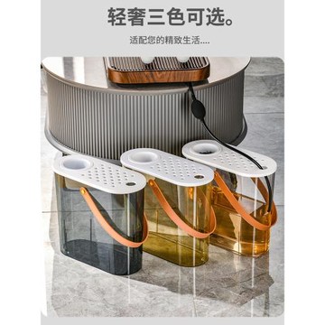 茶桶茶渣桶茶水桶廢水桶扁茶臺茶桌專用功夫茶泡茶茶幾桶茶盤茶道