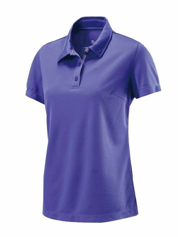 【【蘋果戶外】】零碼出清 荒野 W1621-29 紫羅蘭 女 疏水紗素色短袖POLO衫 吸濕排汗 運動上衣 休閒 運動 快乾透氣 輕薄舒適 WildLand