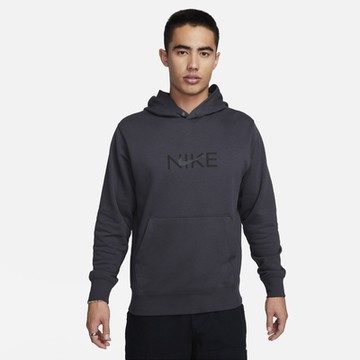 NIKE AS M NSW HOODIE PO FT I2SP 男連帽上衣-黑灰-FZ4765060