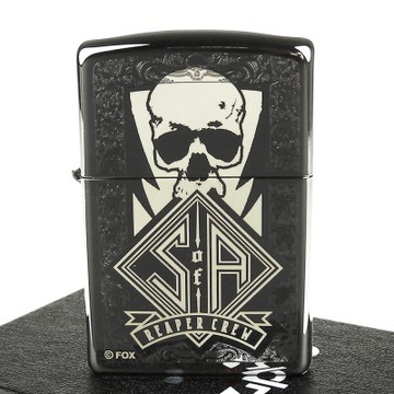【ZIPPO】美系~Sons Of Anarchy-混亂之子骷髏圖案打火機