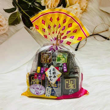 日本 衫本屋 綜合羊羹 一口羊羹 迷你羊羹 五色羊羹 煉羊羹 紅豆羊羹 抹茶羊羹 栗子羊羹 鹽羊羹 栗羊羹  多款供選