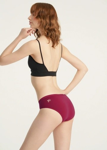 Rosé Heart．低腰三角內褲(熱戀紅-邱比特)