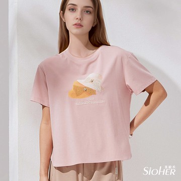 SiOHER D.頂級雙柔絲精品上衣 M-2XL  粉色｜SiOHER熹歐禾
