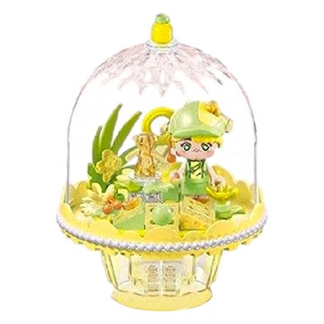 SEMBO BLOCK 森寶積木 閃閃布丁燈  檸檬奶酪  1個