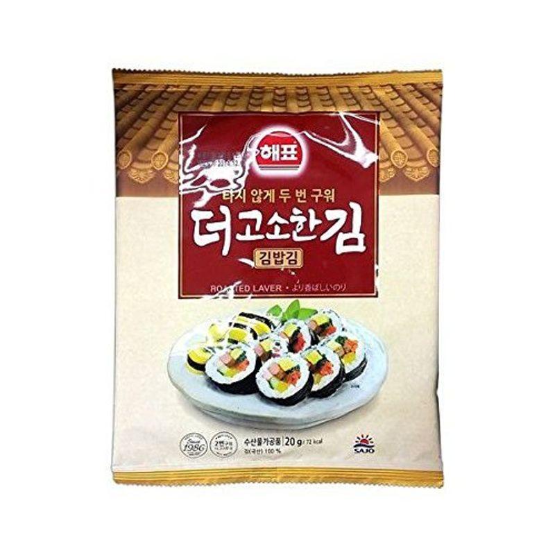 海苔巻き用 韓国海苔20g×10袋 キンパ 韓国風のり巻き キムパプ