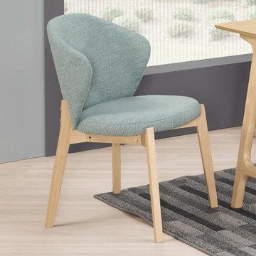 Boden-米堤克藍色布餐椅/單椅