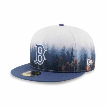 NEW ERA 男女 59FIFTY 59FIFTY PACK - FOREST 波士頓紅襪 印花/褪藍 NE14700996