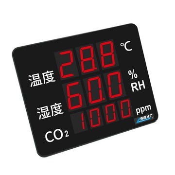 其他配件 溫室監控 二氧化碳 溫濕度計 空氣品質監測儀 空氣檢測 環境溫度計 廠房監控 185-LEDC8 溫度測量