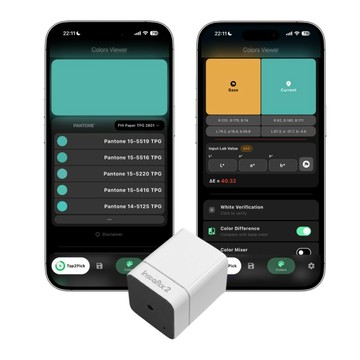 InstaPick 2 — Pantone 授權・無需訂閱, 口袋藍牙取色器