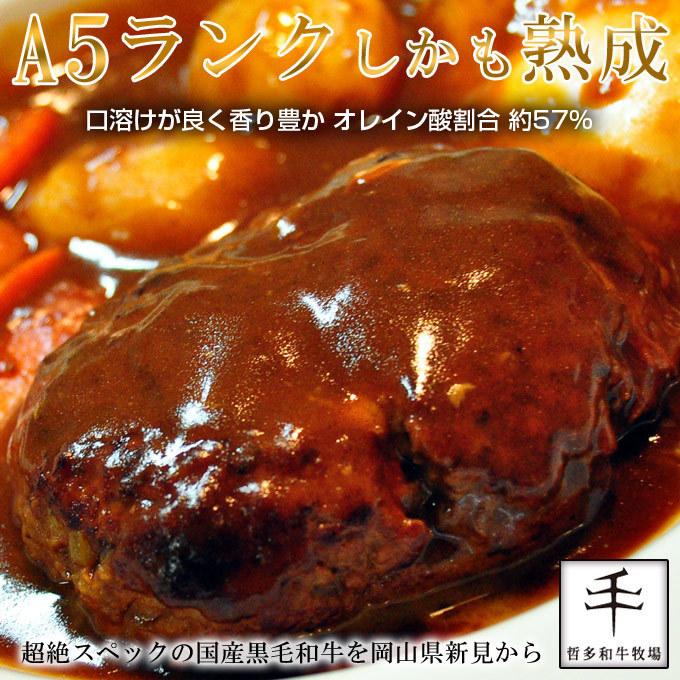 千屋牛 A5ランク 熟成肉 ミンチ 300g 岡山県 哲多和牛牧場 国産黒毛和牛 エイジングビーフ