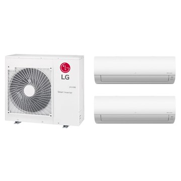 DUALCOOL WiFi 雙迴轉變頻空調 - 一對二_5坪+10坪+室外機LM3U90 - L93671DHP