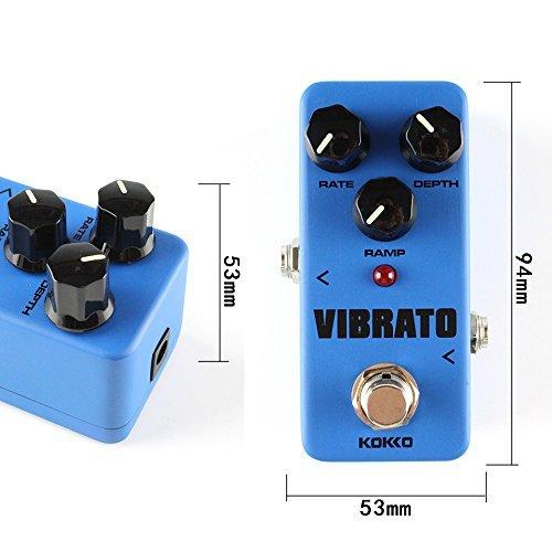 Guitar Mini Effects Pedal Vibrato Traditional Vibrato Effect Sound Proces 並行輸入品