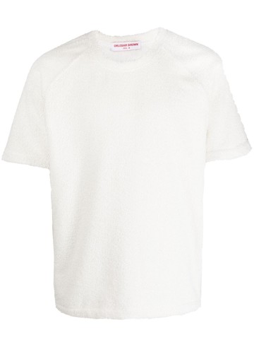Orlebar Brown - Roche terry-cloth T-shirt - men - Cotton/Polyester - L - White