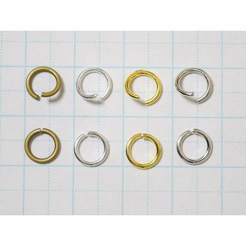 世界的に有名な オーバル丸カン10g