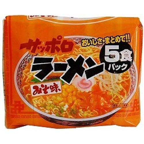 麺のスナオシ サッポロラーメン みそ 5P×6個