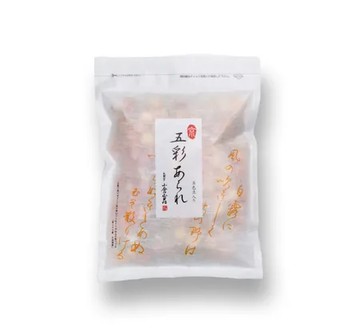 🇯🇵小倉山莊 京・五彩あられ 五色豆入り（130g）