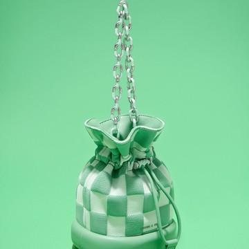 Shiloh 格紋水桶包