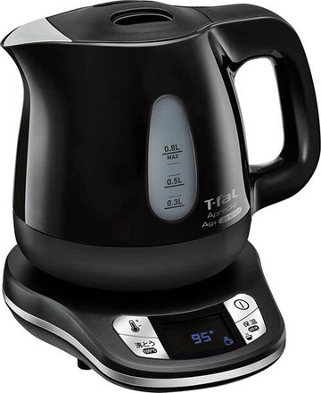 T-fal【日本代購】 特福 電水壺0.8升 快煮壺 保溫 抗菌- KO6208JP