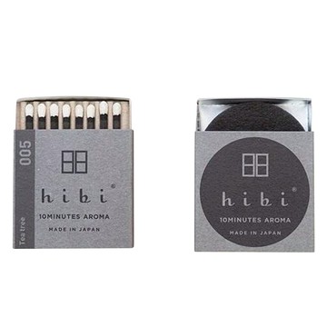 hibi 薰香火柴 8支 - 簡單易用 持久香氣  茶樹