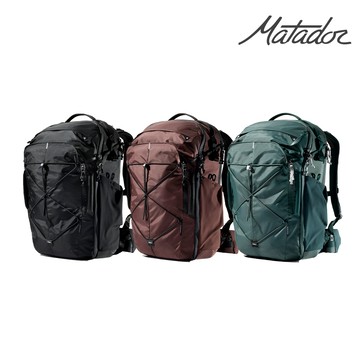 【Matador 鬥牛士】 Global Travel Pack 35L 全域旅行背包 - 黑色/旅行袋/登機包/防潑水/outdoor/行李袋/健身/上班